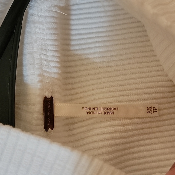 Free people mock neck balloon sleeve top - Picture 5 of 6